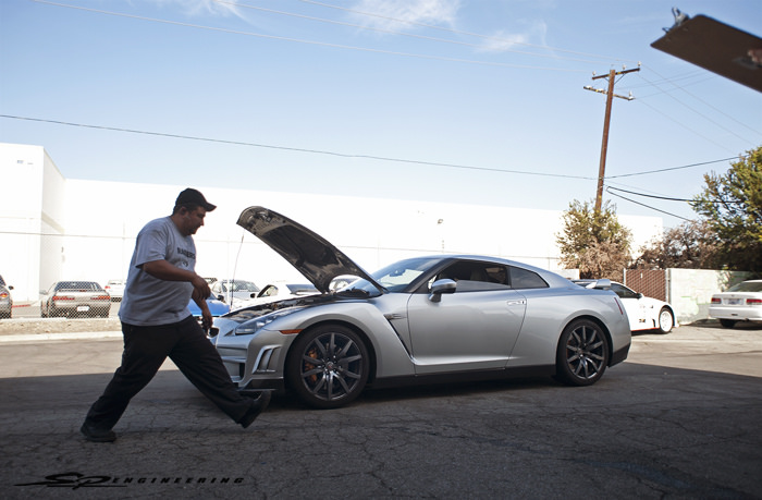 Silly transport guy thought he could escape from the wide angle lens.