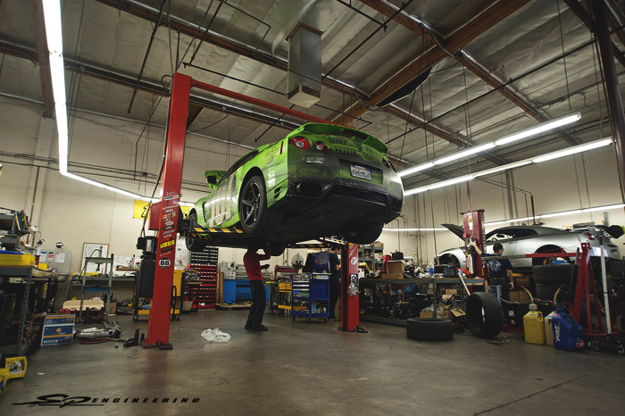 Some of you might have caught a glimpse of this GT-R on our SP Facebook page (“Like” us if you haven’t already!). Melvin just received an SPE700 package from us and will proudly be joining us in this years Shift S3ctor event on April 19th and 20th in Coalinga, CA. What’s with the crazy livery? Melvin will be participating in the 2014 Gumball 3000 rally event on June 5th-11th. The Gumball event will be hitting the cities of Miami, Atlanta, New York, Edinburgh, London, Paris, Barcelona and Ibiza.