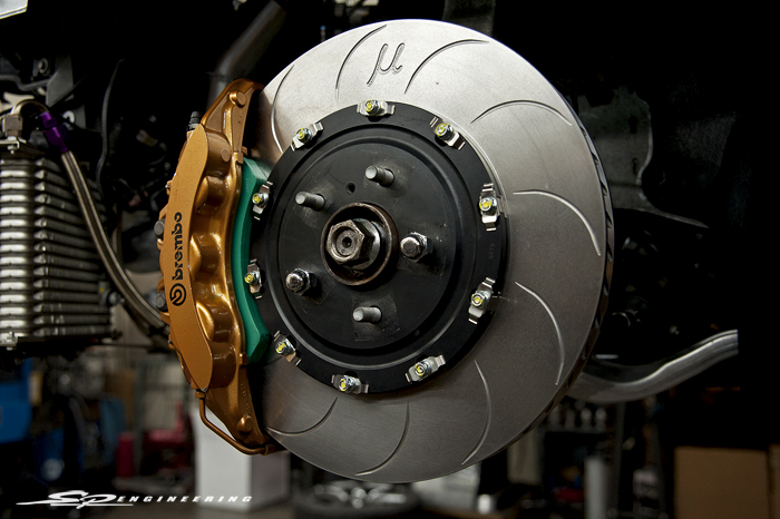 Project Mu’s newest release of their SCR-Pro+ rotors were paired up with Club Racer pads: Click Me