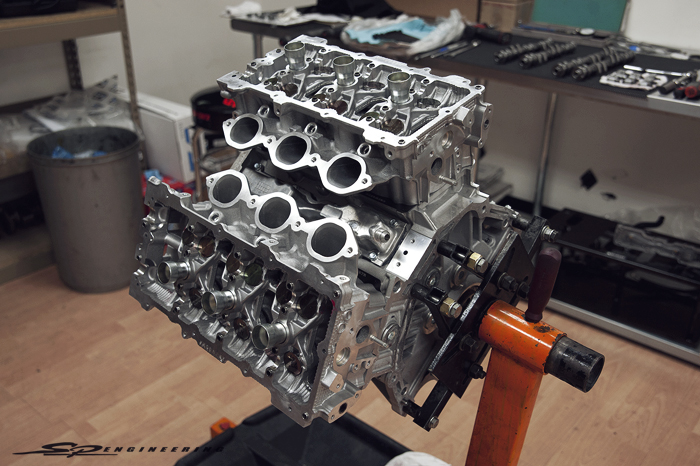 SPE1000R GTR Performance Package -SPE 950 Factory Upgrade Turbochargers Garrett GTX Cartridge, Fully-machined Billet Compressor Wheel Dual Ball Bearing, Oil & Water-cooled High-temp Manifold Coating Garrett GT Actuators -SPE Spec Race Intercooler System Intercooler Pipe Kit in Full Titanium Tial Billet Blow Off Valves -SPE Spec TiTek 3” Titanium Turbo Inlet Pipe -SPE Spec TiTek 3.5” Cast Bell Mouth Turbo Downpipe -SPE Spec TiTek 3” Cold Air Intake System -SPE Spec 2000cc Injectors -SPE Spec Tripple 400LPH Fuel Pump Hanger System -SPE Spec TiTek High Volume Fuel Rail Kit -SPE Spec Fuel Pressure Regulator + Gauge -SPE Spec Spark Plugs Range 9 -SPE Spec TiTek 4” Titanium Mid Pipe & Exhaust System -SPE Spec Custom 3.8L Long Block SPE Spec Full Blue Print and Balanced Short Block SPE Spec Carrillo Billet H Beam Connecting Rods SPE Spec CP Forged Pistons SPE Spec 264 Camshafts -SPE Speed Density COBB Tune -SPE Spec Boost Control Solenoid -COBB V3 AccessPORT ECM/TCM Control Transmission: -PPG 1st Gear -Dodson Promax Clutch Kit -FWD Retainer -Oil Pump Upgrade -Magnet Kit -Mechanical Circlip 1 & 2 -O-ring and Seal Kit -Transmission Filter -Piston Selector Shims x3 -High Temp. Rear Differential Seal -Anti Surge Kit