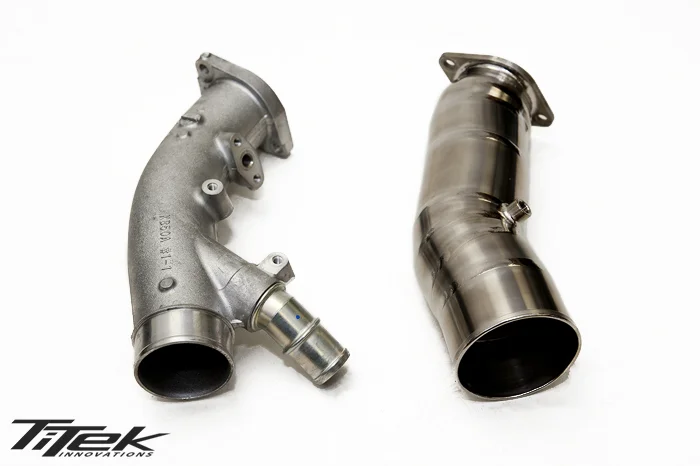 Product Release: Titek 3'' Titanium Turbo Inlet Pipes for Nissan R35 GT-R