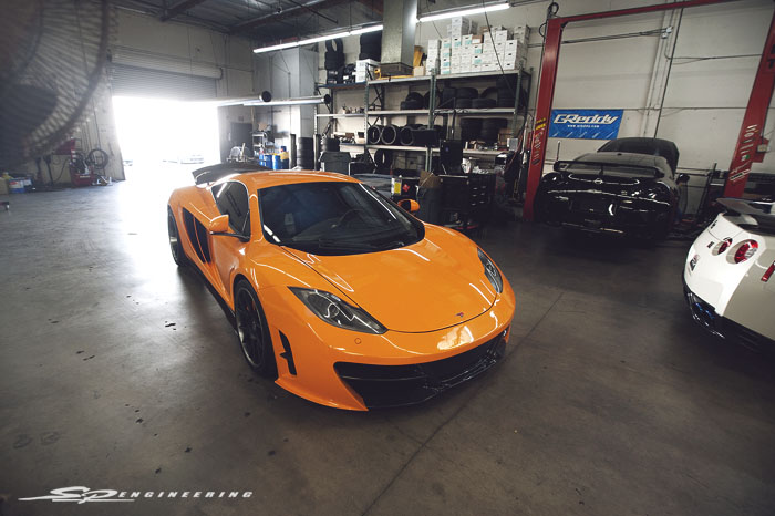 It’s about time we take a full look at the SPE x RevoZport McLaren MP4. Over the last couple of months, we’ve been throwing out a handful of random snaps of our MP4 equipped with RevoZport’s body parts. We’ve finally finished the final touches of the car and feel 100% satisfied with the outcome of everything through trial and error.
