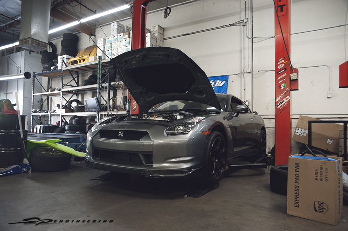 Just about 5 months ago, Aaron came to us to have our SPE650 package installed on his GT-R. Either he got bored with the power or wanted to take baby steps; He came back to upgrade to our SPE950R package. Enjoy the build pictures: