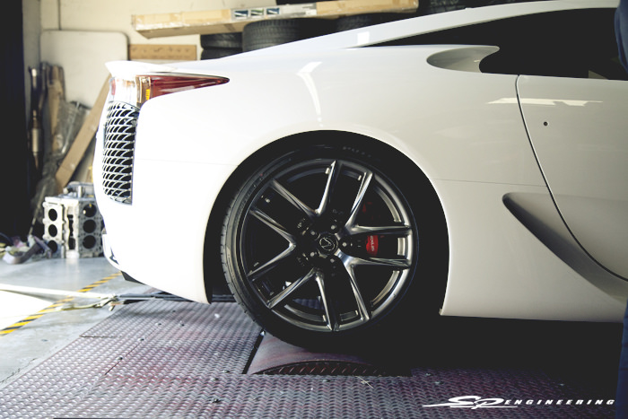Some fun facts about the Lexus LFA: • Unique carbon fiber-reinforced polymer (CFRP) cabin which saves up to 220lb’s over an equivalent aluminum design. • Max Speed of 202MPH • 0-60 in 3.6 • V10 Powerplant
