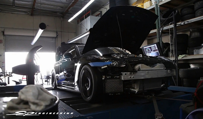 After everything is installed and the cooling is taken care of, the vehicle is brought around to the dyno and the most vital part of any build begins. Our SPE engine calibration is achieved with Syvec’s S8 (SGTR) which allows for absolute engine management control.