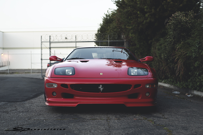 The Hamann Motorsport widebody conversion consists of a lot of goodies. The first noticeable piece being the front bumper. The bumper has been integrated with a spoiler lip including ellipsoid additional beams and direction indicators. A very subtle but effective change.