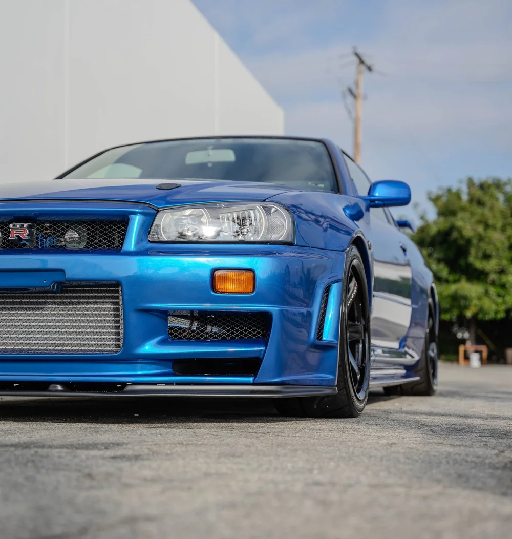 The Iconic Bayside Blue GTR R34 — SP Engineering