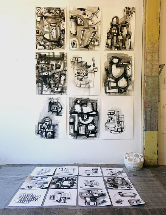studio view, 2016
