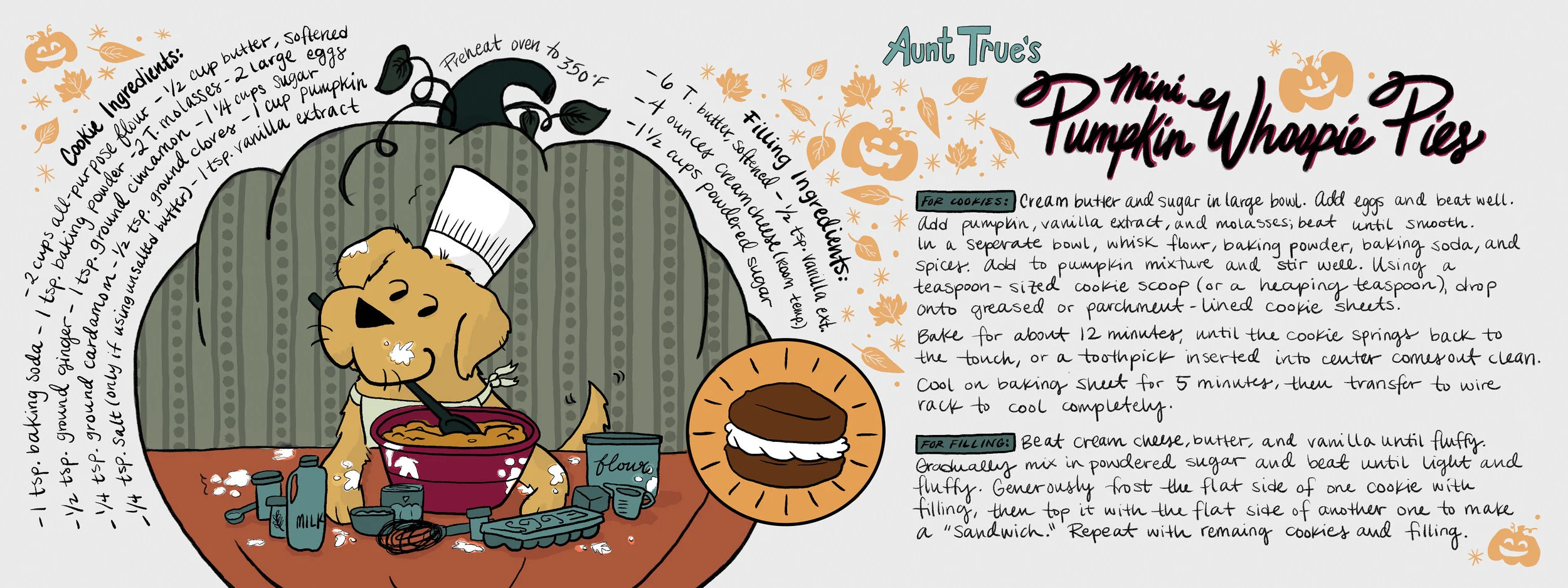 Pumpkin Whoopie Pie Recipe