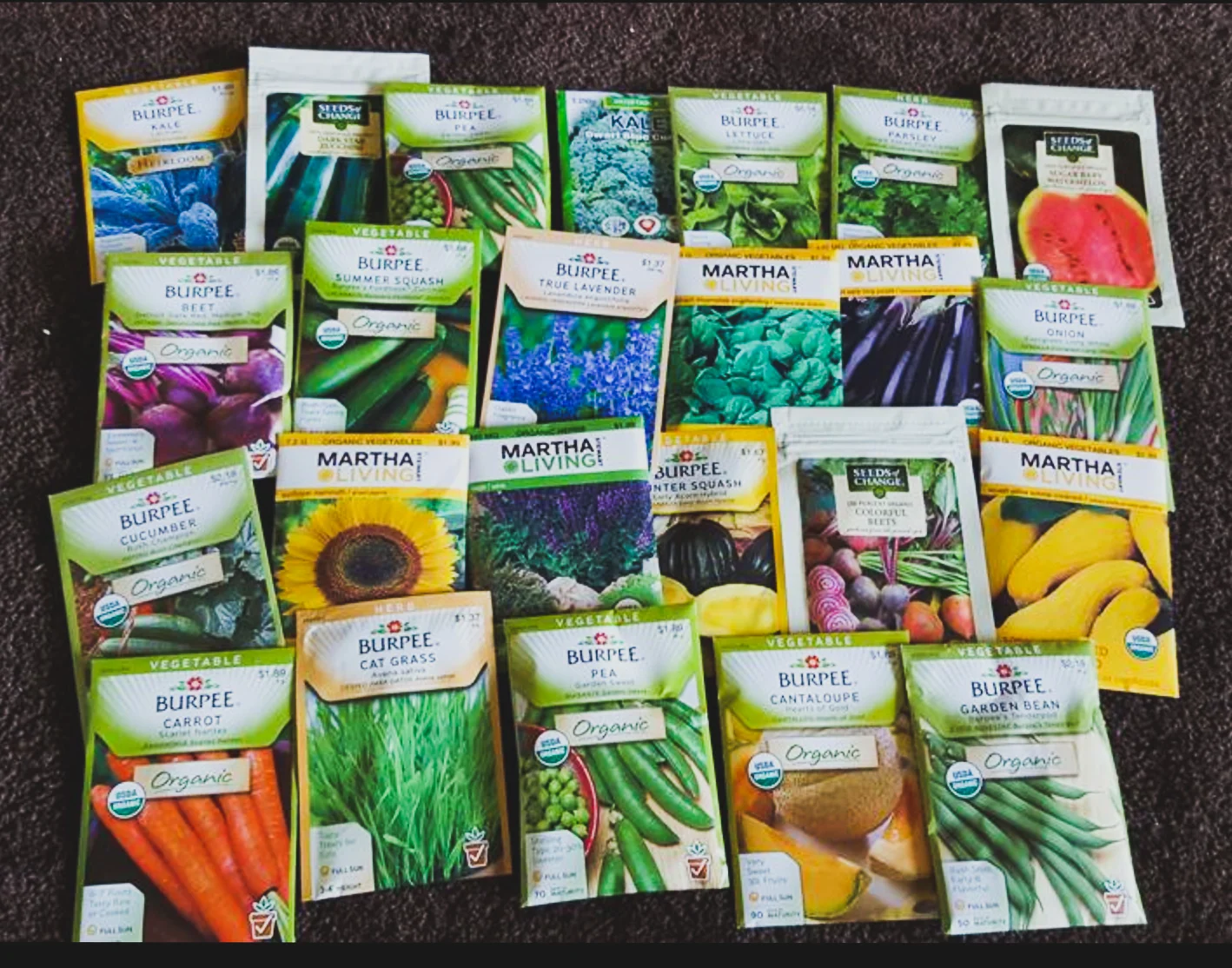 Melissa is a prolific gardener!