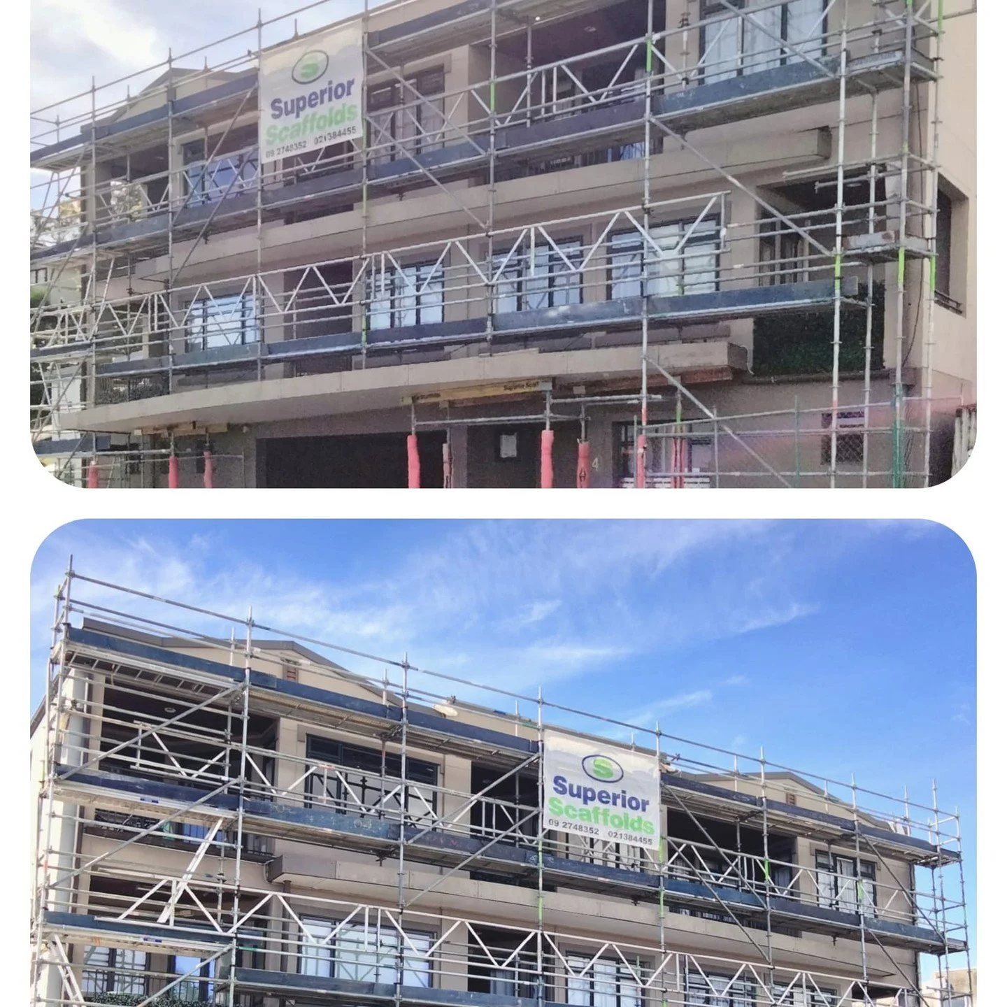 Great effort from the team to get this scaffold up safely and efficiently - really appreciate the work that goes in behind the scenes to make these jobs run smoothly.

Always good seeing a clean setup ready for the next stage.

At Superior Scaffolds,