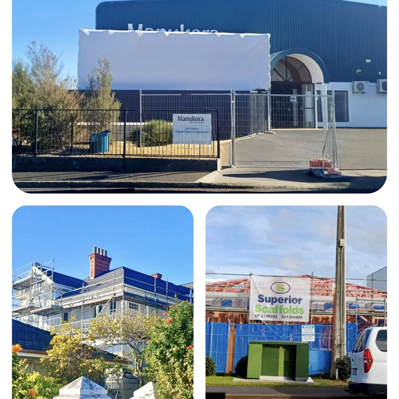 It was a strong week working with both existing and new clients, providing safe and reliable scaffold solutions across a range of quality projects, with new sites underway across the Hibiscus Coast, Remuera, Wiri, and Te Aroha.

Planning your next pr