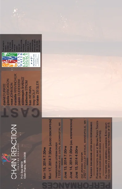 Chain Reaction Theatre Project (Copy)