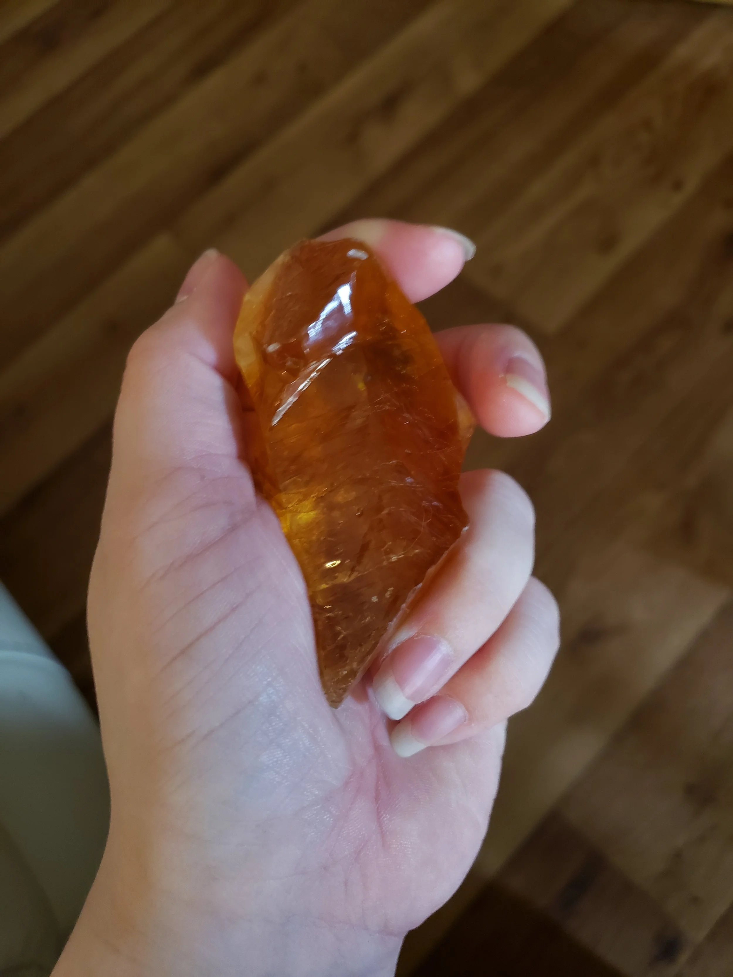 Above: Raw Honey Calcite ✨