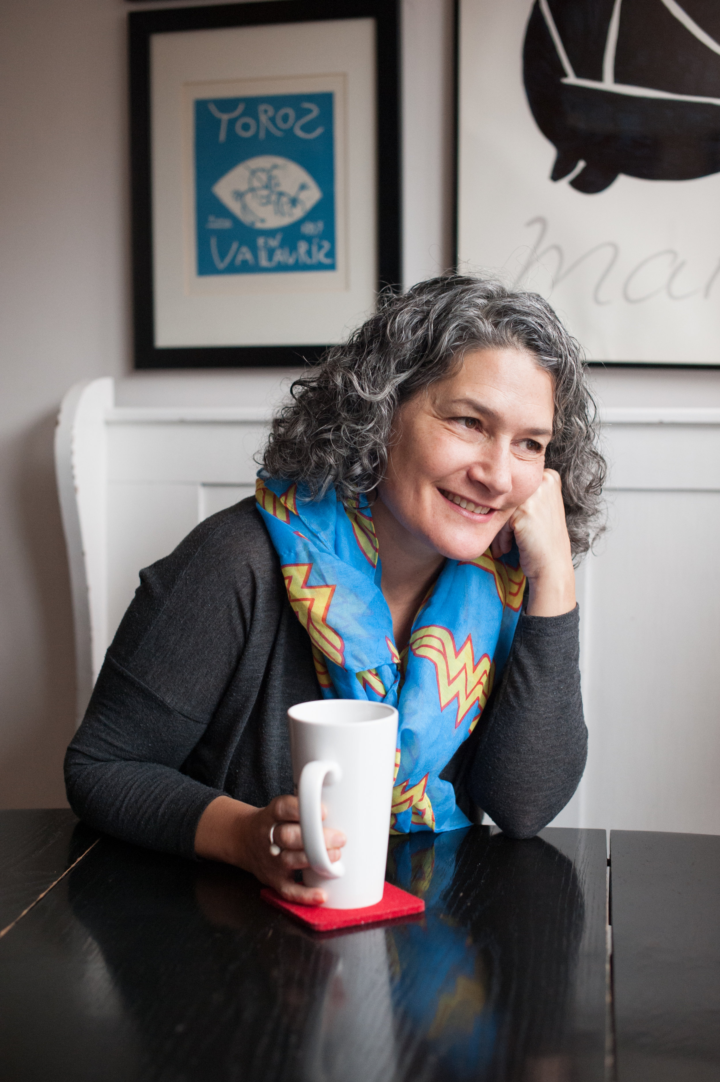 Sarah Stibbe Damaskos of Montclair wasn’t completely surprised with the Trump victory. She recalls an October visit to Ohio where she met Trump supporters, and heard bits of their stories from a pastor. She laments that Democrats did not put more effort into understanding these voters and is disheartened by the lack of kindness that has come with this election. “The ugly crudeness is not how my parents raised me and not what I believe in.” Within her own family, the 2016 holiday season brought an even greater desire to give back to her community. In addition to her support of The Montclair Scholarship Fund , Sarah recently partnered with John Wisniewsk and Jon Bonestee of HackNCraftNJ to create Laptop Upcycle , dedicated to bringing technology to students in need. From the women and children she meets through Laptop Upcycle, she sees the extra efforts, missed recesses and general stress put upon families who lack a computer needed to complete daily Google Classroom assignments (used throughout middle and high school in Montclair). Sarah marches for these women and for all women. She wants their struggles known, their voices heard. “Women are the backbone of family life and why people don’t recognize that and support it is a complete mystery to me. Where is the downside?”