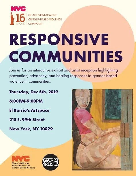 “RESPONSIVE COMMUNITIES”&nbsp;Interactive Exhibition on Gender-Based Violence