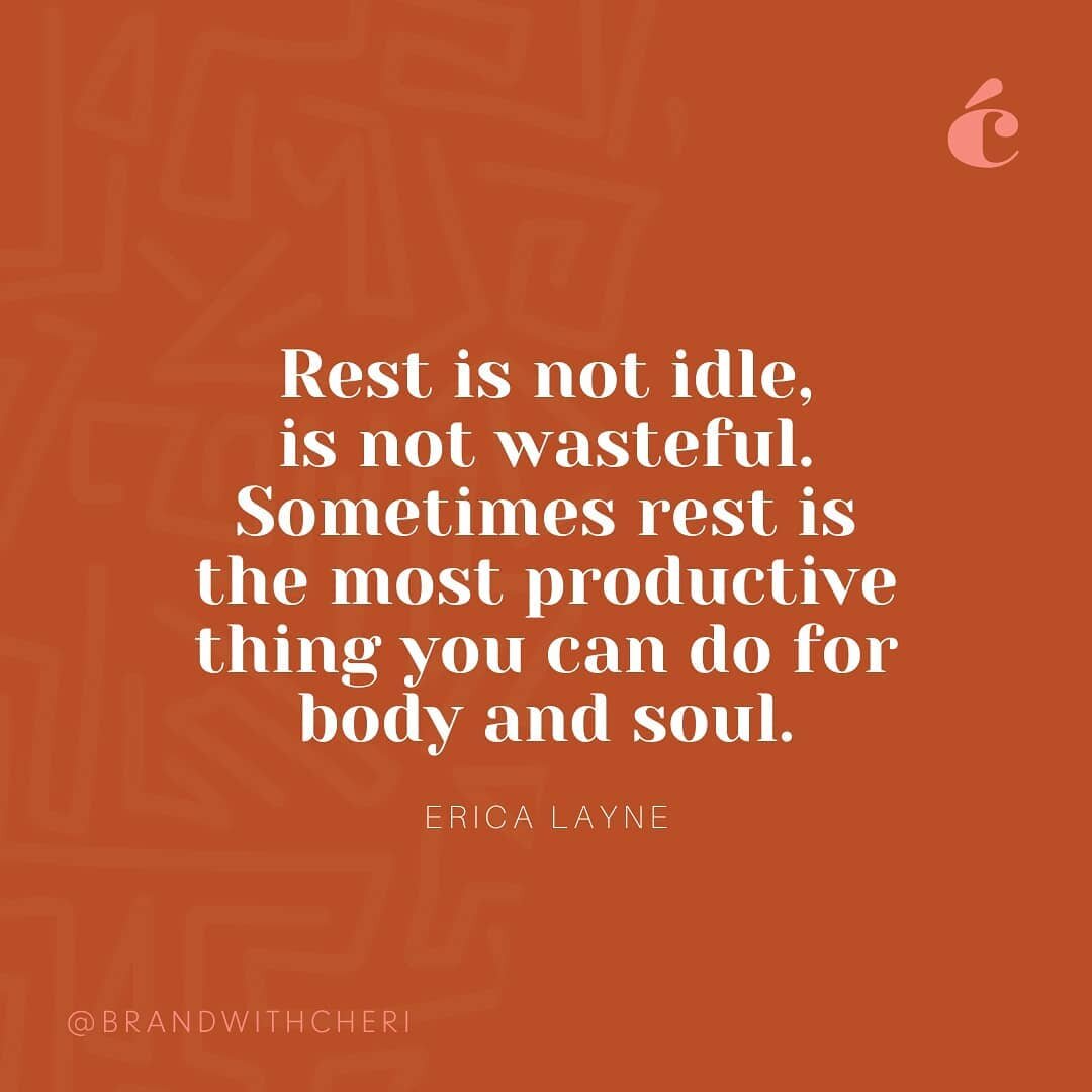 I had one of those starts to the week.  Needed a breather. It's okay to take the rest, just make sure it's not permanent. Back to it. 

30 Day Content Challenge: Day 11

#powerofrest #takeabreak