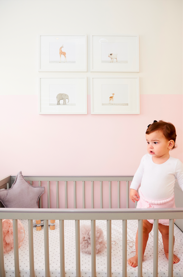 Alexa Gigi in her nursery. Photography Sue Ferris. 