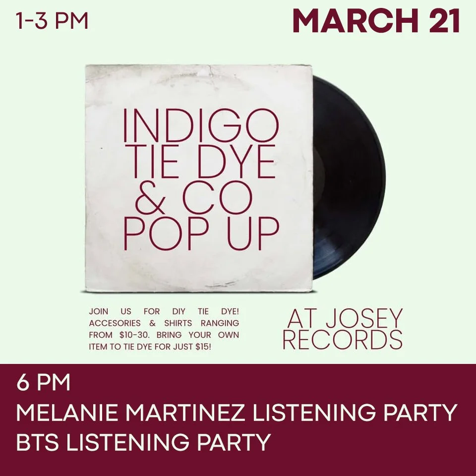 Josey Records Tie Die &amp; Listening Party