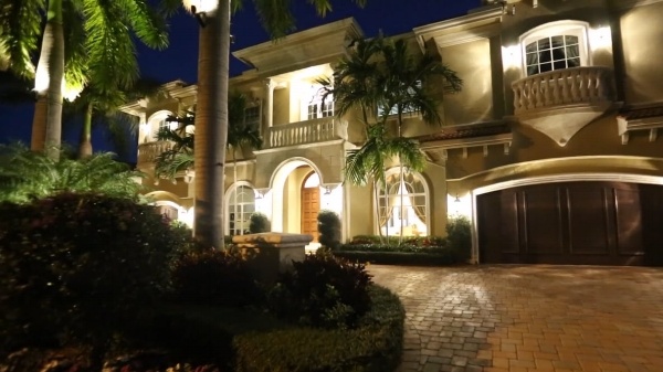 Layered lighting in the outdoors provides a huge security bonus.