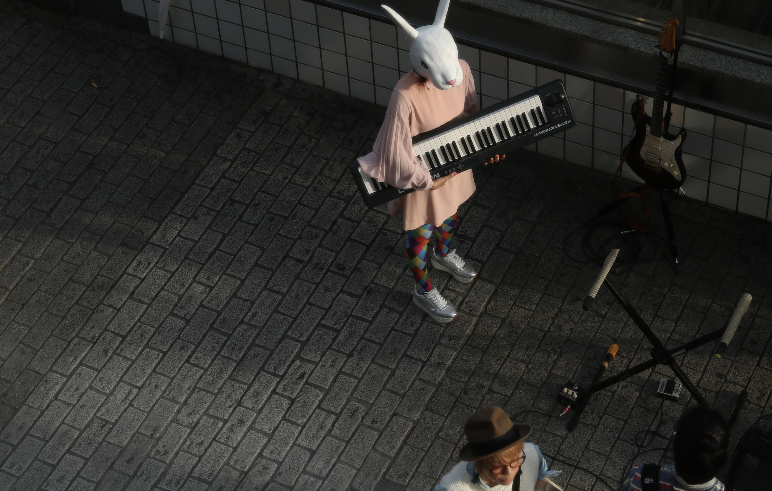 so many street performers in tokyo; this one stood out above the rest