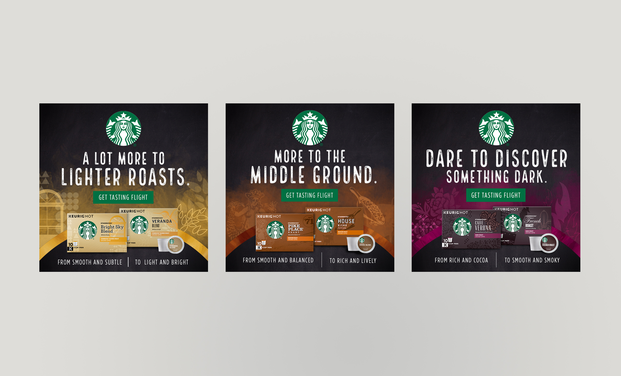 We created a robust digital media campaign to address their desire to discover new tastes and through media partnerships with Spotify and Pinterest found our target where they were most adventurous. Instead of creating one-sided coffee communicatio