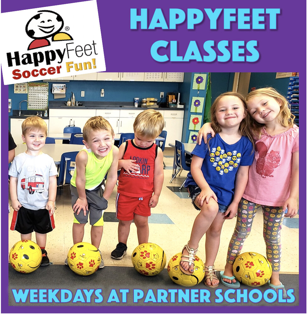 HappyFeet's Storytime With a Soccer Ball Classes