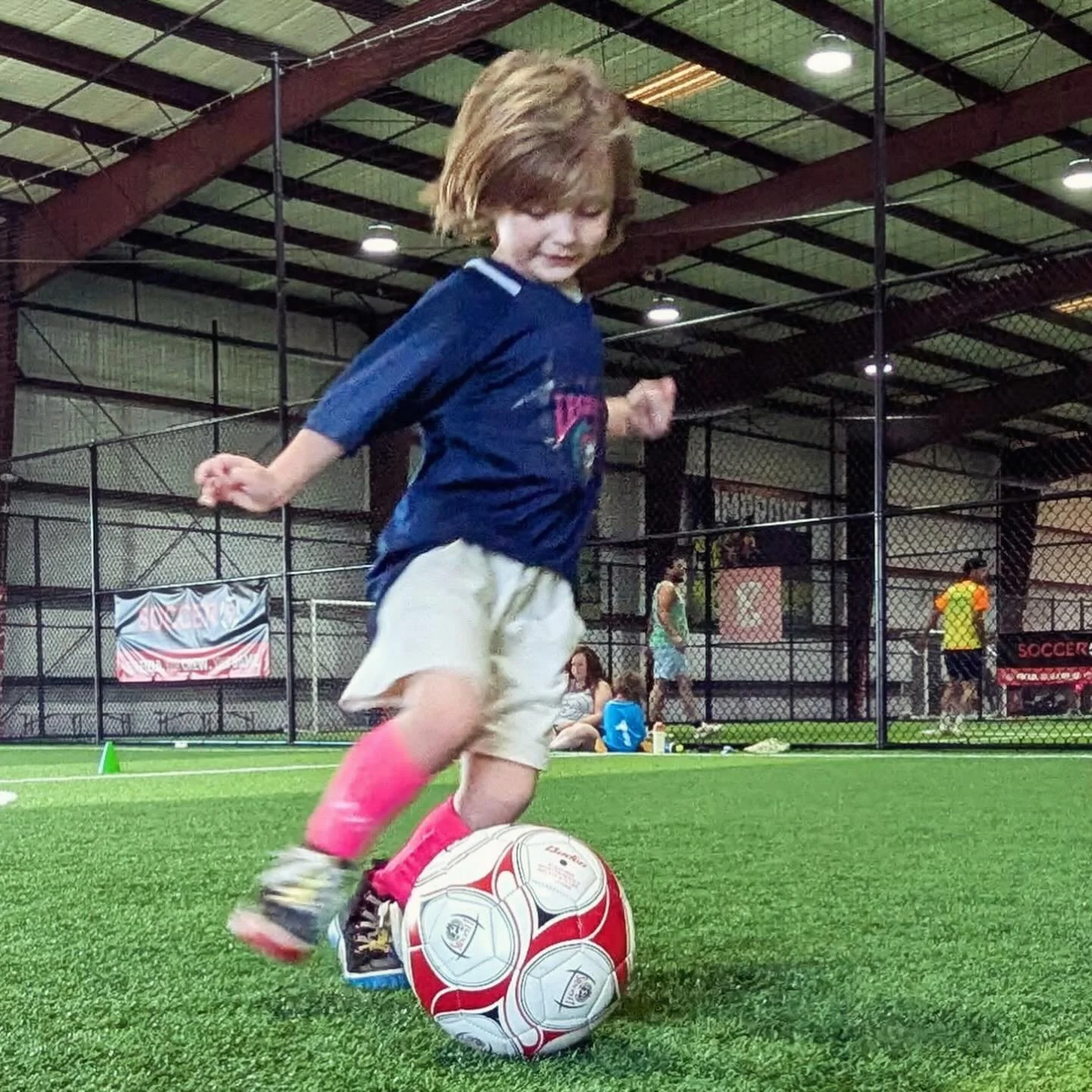 HappyFeet Legends Spring #2 season INDOOR at Soccer5 starts Thursday May 7th! 

Ages 18months- 5 years old- Active, FUN, Award winning &ldquo;Storytime with a Soccer Ball&rdquo; curriculum!

Ages 5-7- Confidence building skills warm up and lots of sm