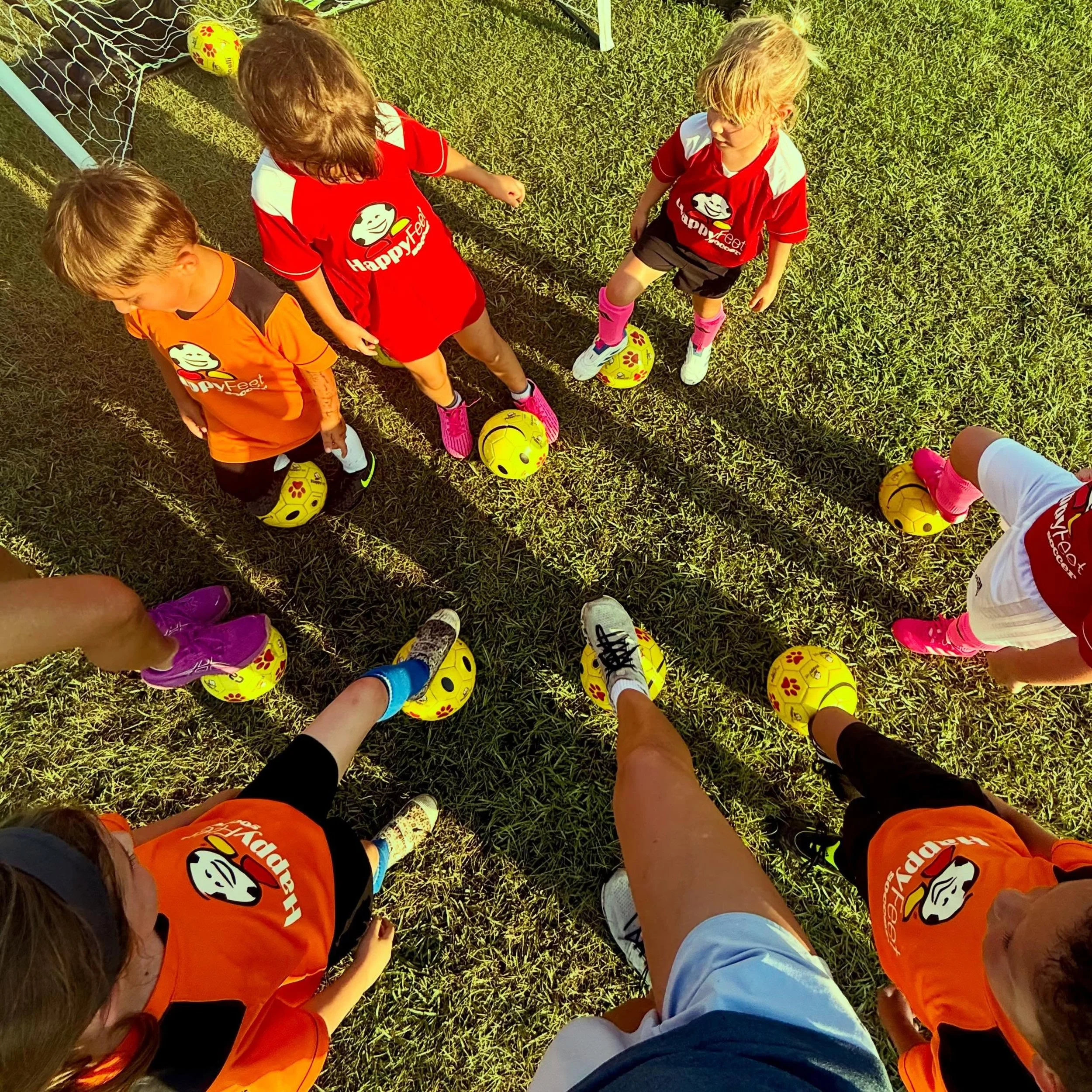 Why Soccer? ⚽️ ❤️ 😃 

Balance, control, and coordination are the three key developmental elements children need. 

Soccer is the best vehicle for achieving significant improvement in these three areas. 

Soccer demands that kids develop the ability 