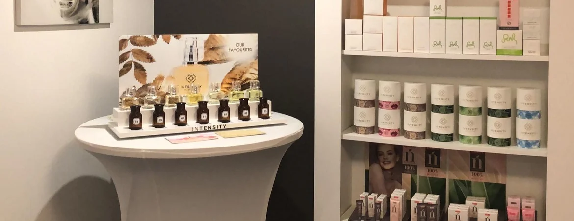 Verwenhoekje voor je klanten in je eigen boetiek of salon.