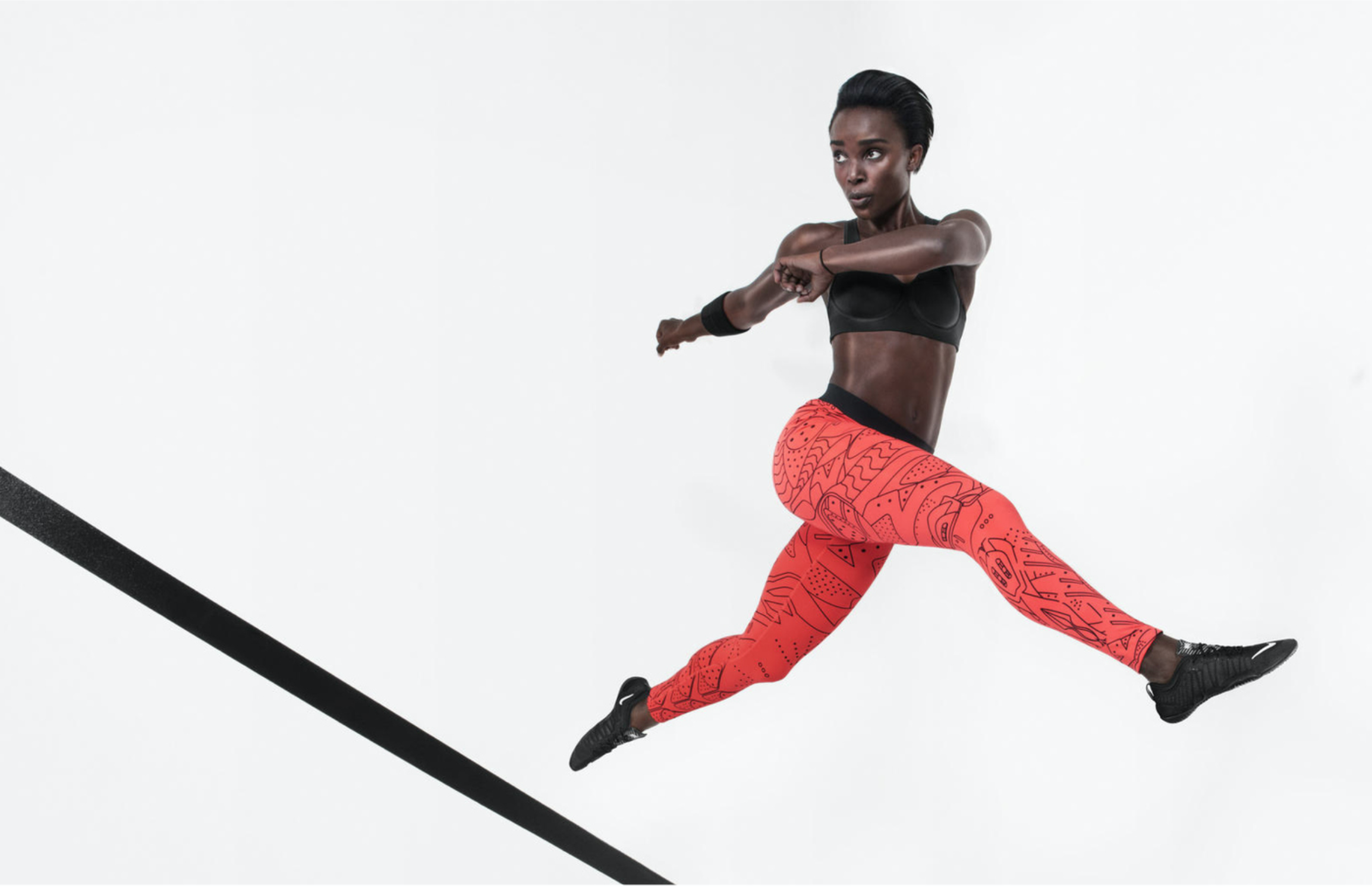 Nike Jordan Tight of the Moment | Art Direction: Lisa Hopey | Photo: Paul Jung