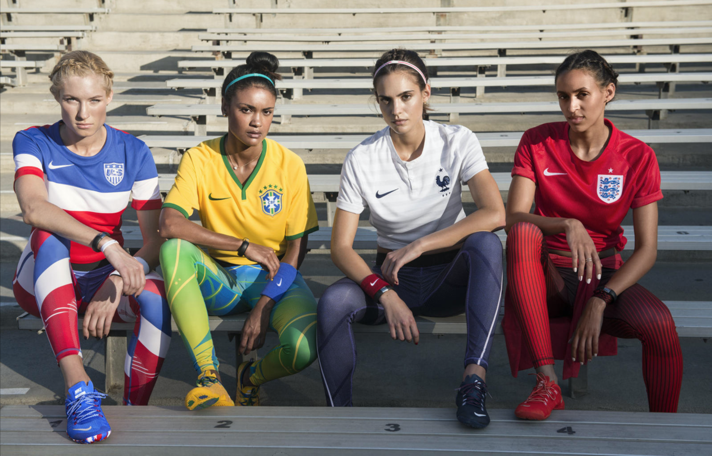 Nike Tight of the Moment - World Cup | Art Direction: Lisa Hopey | Photo : Jan Welters