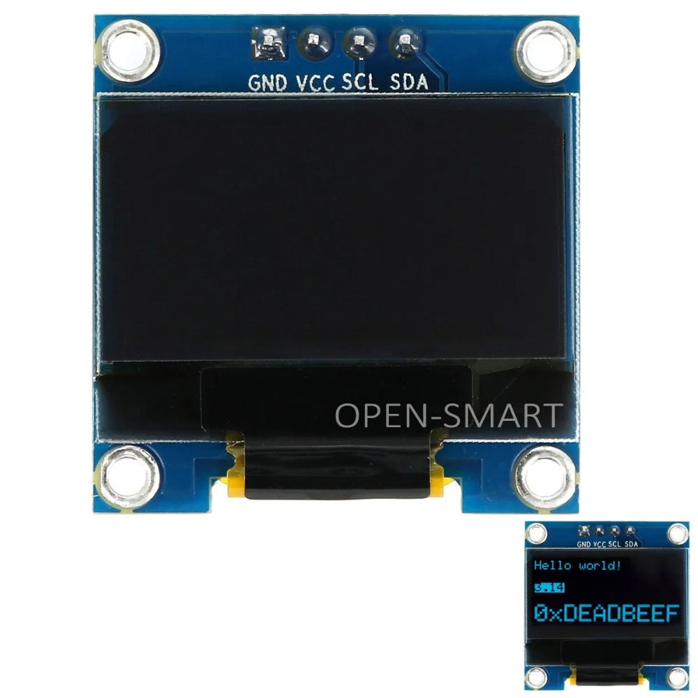 I2C OLED 64x128 display