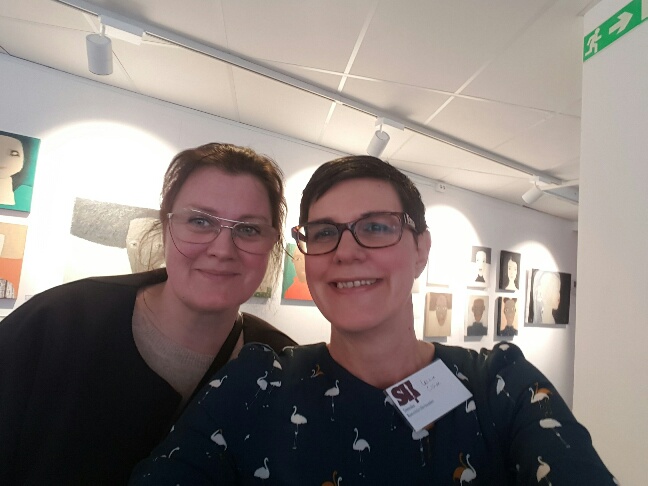 Underbara och otroligt duktiga keramikern Annika Wallström!