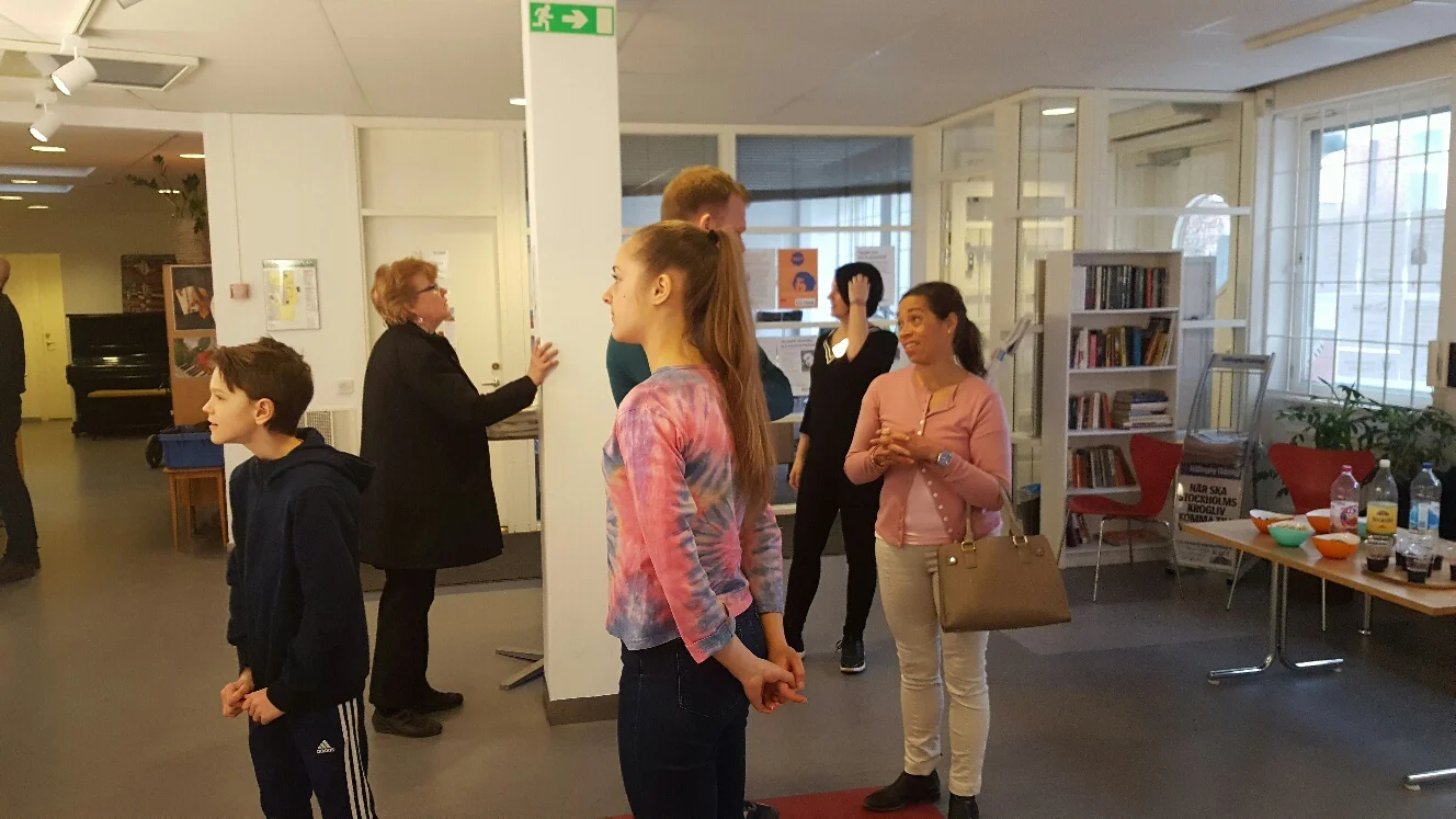 Flera gäster, bla härliga Lotta Sjöberg. Så mycket skratt och härliga diskussioner!