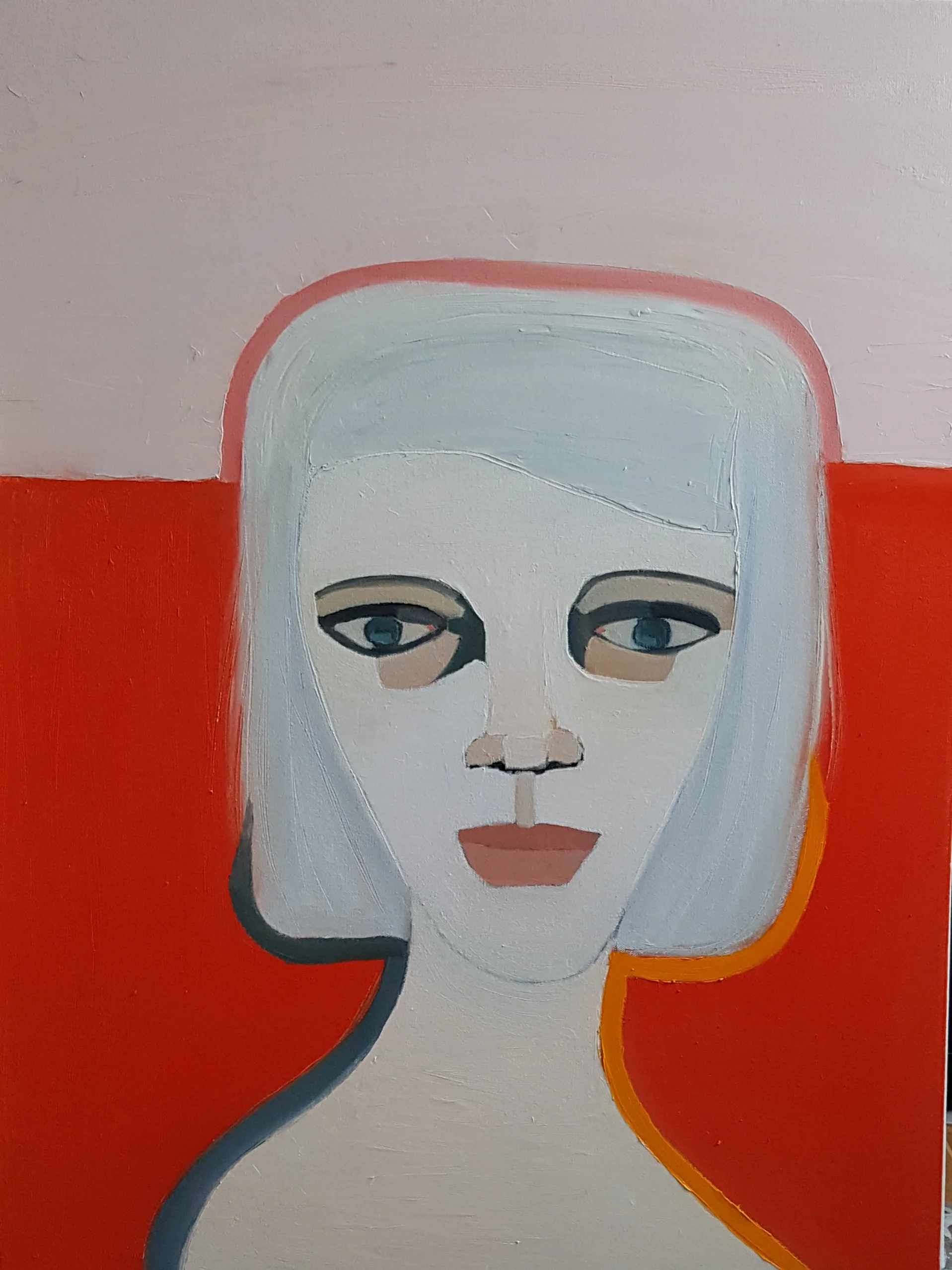 I owe you nothing, 60 x 80 cm i olja (kommer förhoppningsvis att få vara med på Vällingbys Vårsalong)