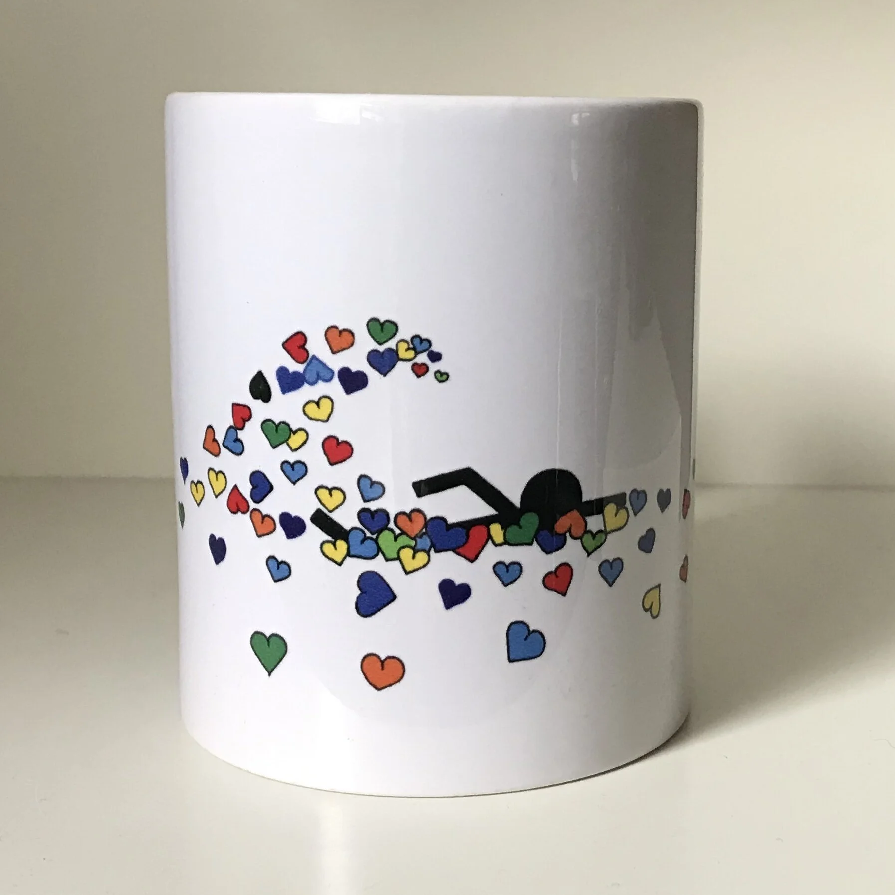 Swimming in an ocean of love Mug