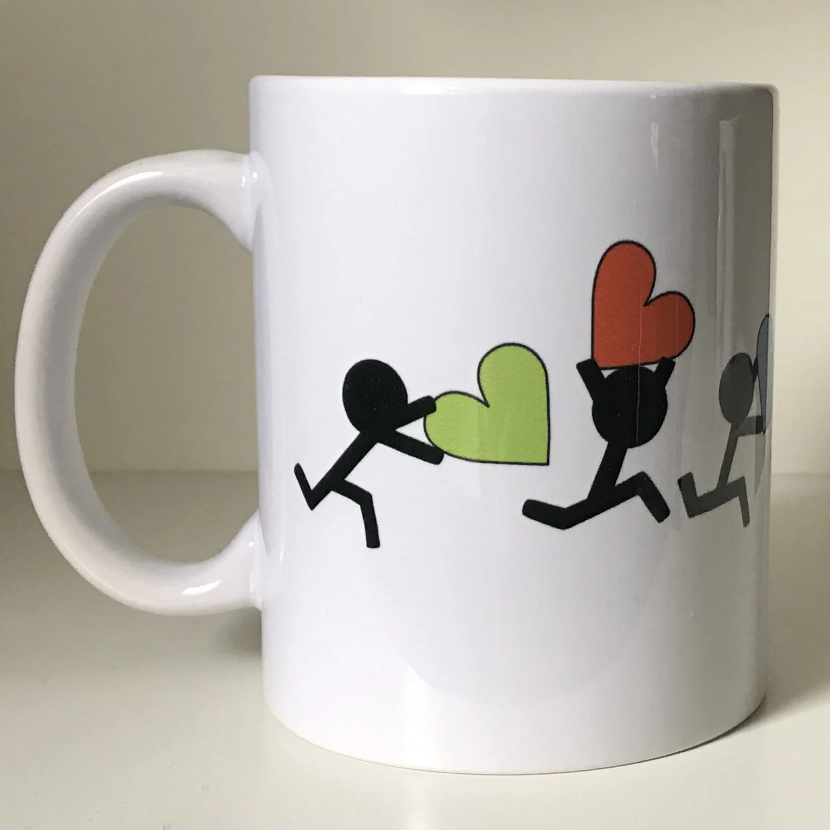 Heart runners Mug