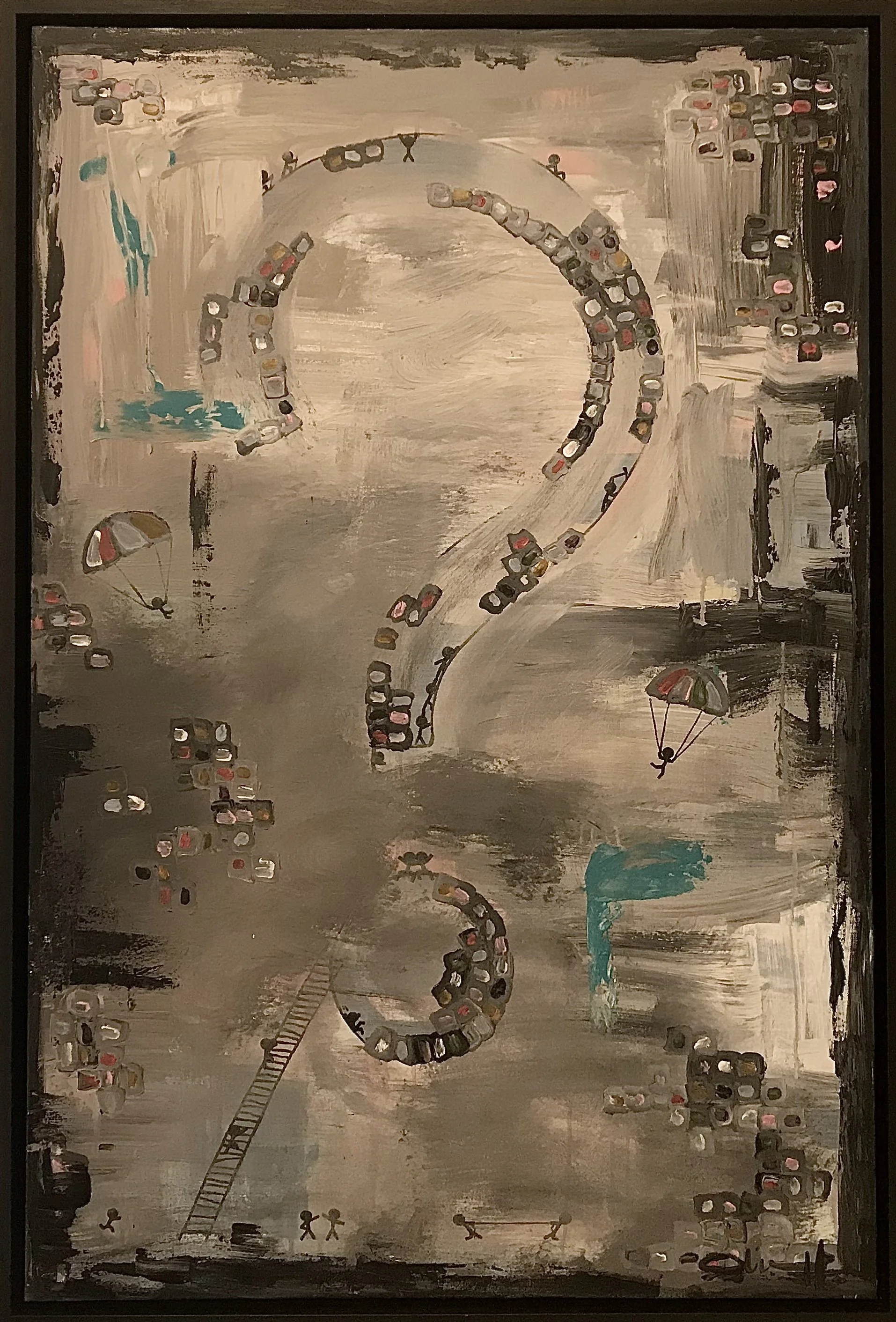 THAT IS THE QUESTION original painting