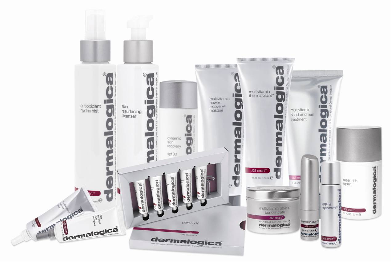 Dermalogica Skincare Products featured at Peak Performance Massage Monterey