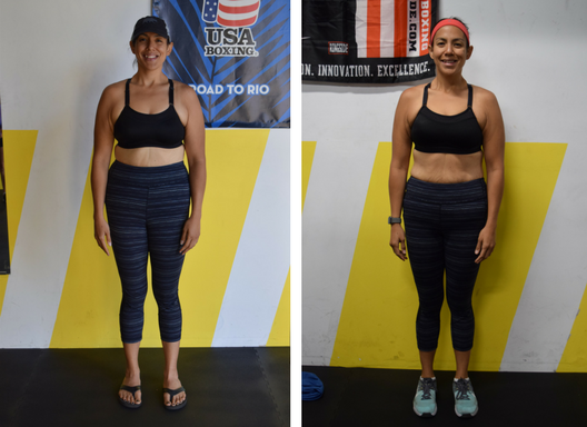 In just 6 weeks, Alison lost 12.2 pounds and dropped 16.25 inches!