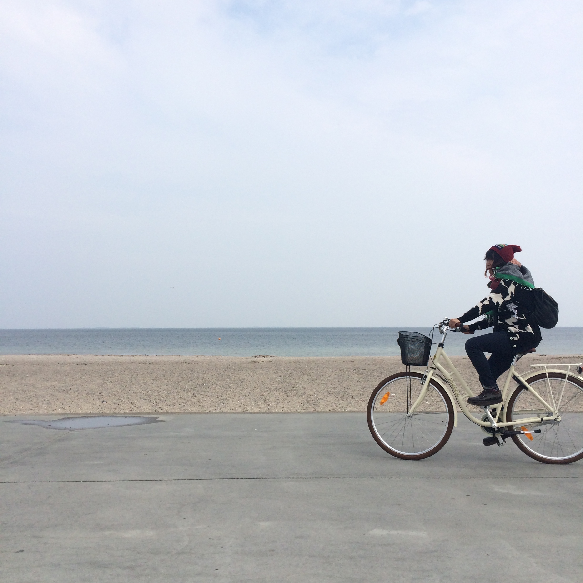 kay wong on bike