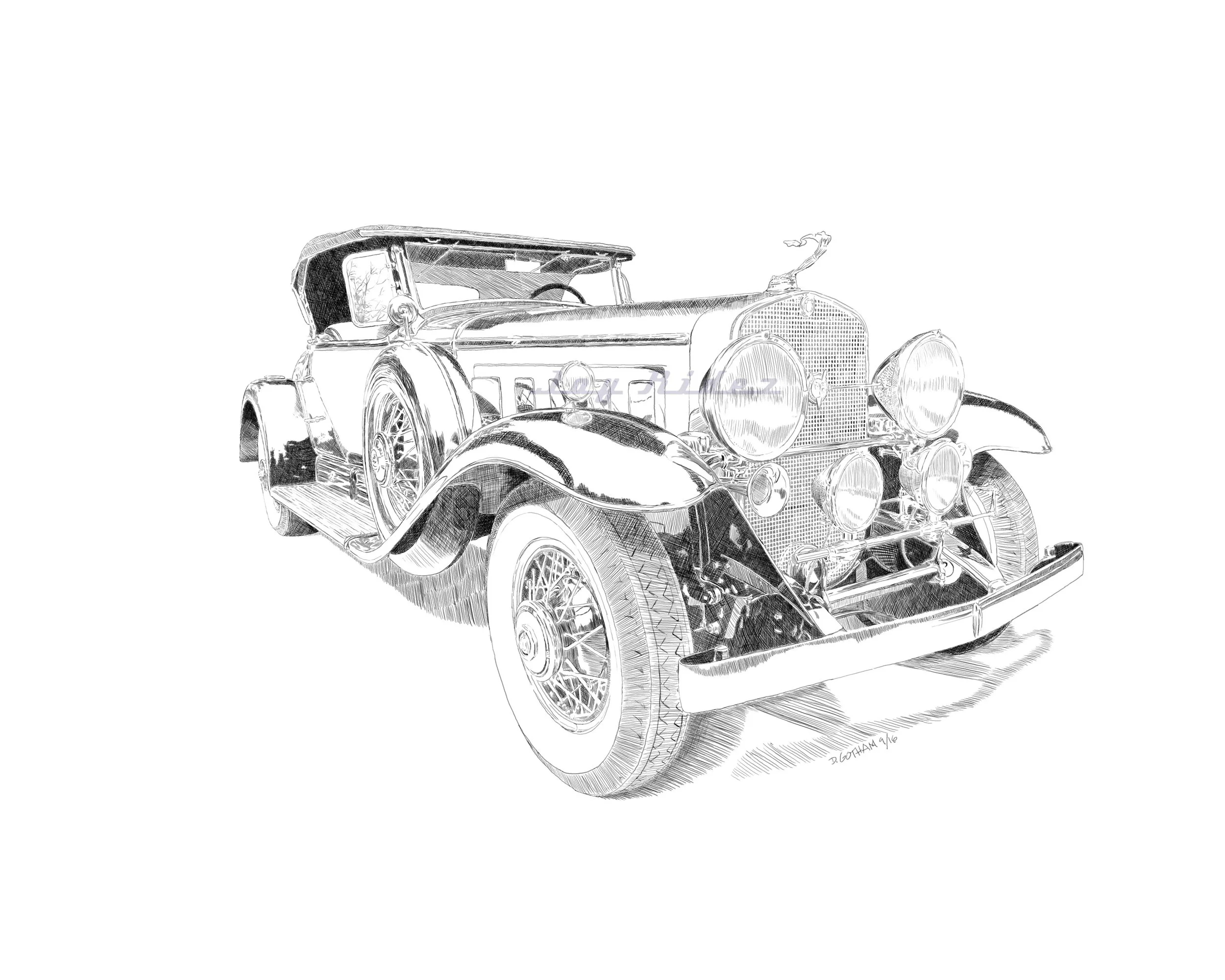 1930 Cadillac V16 Sport Phaeton