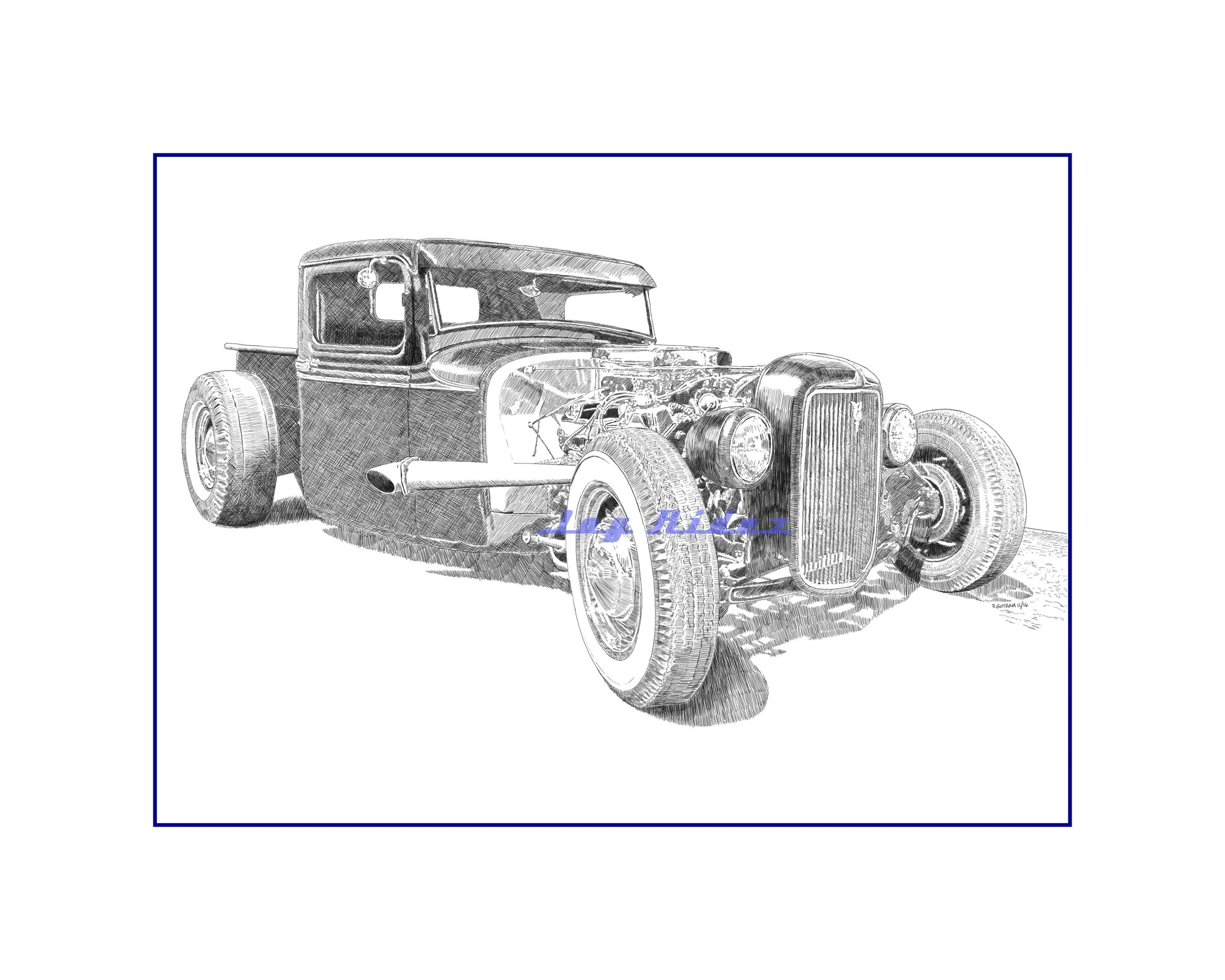 1934 Ford Pickup Hot Rod