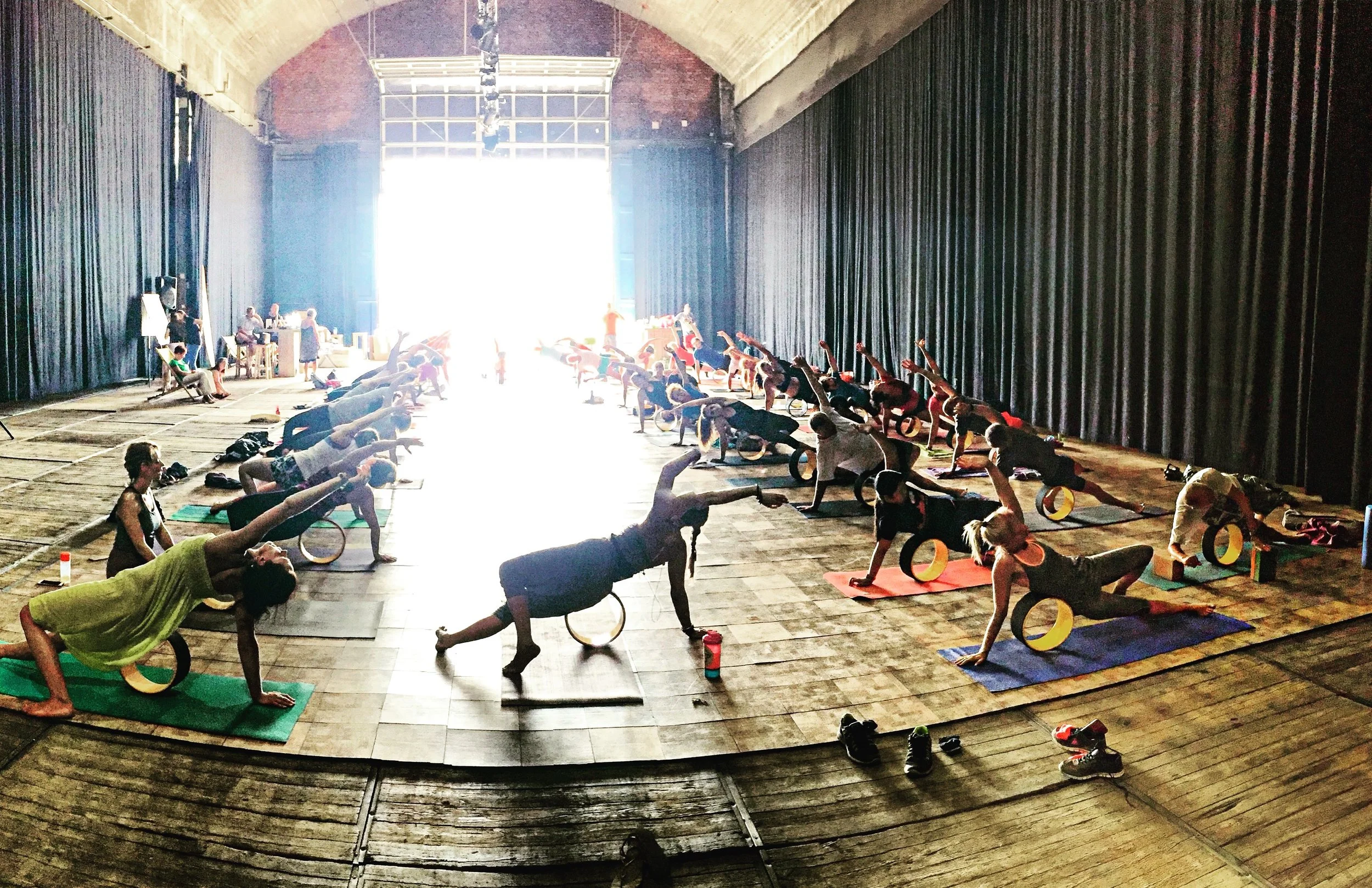 9 -> Yogawheel — YogaNBlock
