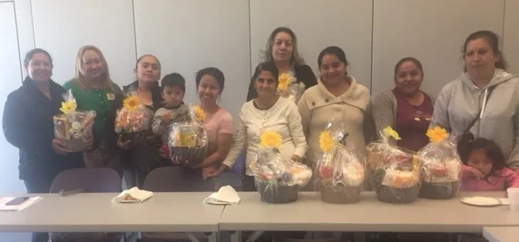 Members of the PPS-SF Latino Parent Leadership Club/Miembros del PPS-SF Padres Latinos