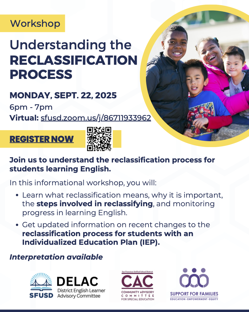 Understanding the Reclassification Process (SFUSD)