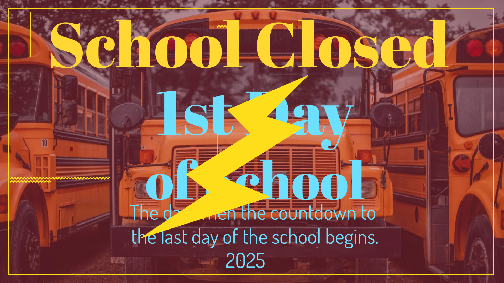School Closed 2025