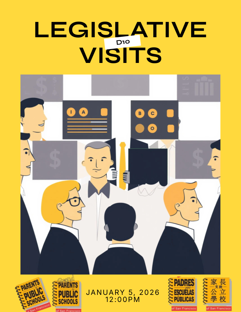 PPS-SF Legislative Visits with SF Board of Supervisor District 10