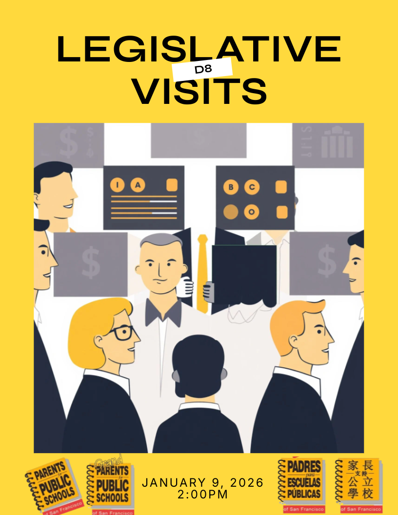 PPS-SF Legislative Visits with SF Board of Supervisor District 8